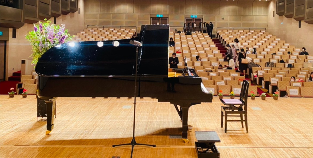 with piano 発表会 隔年 夏